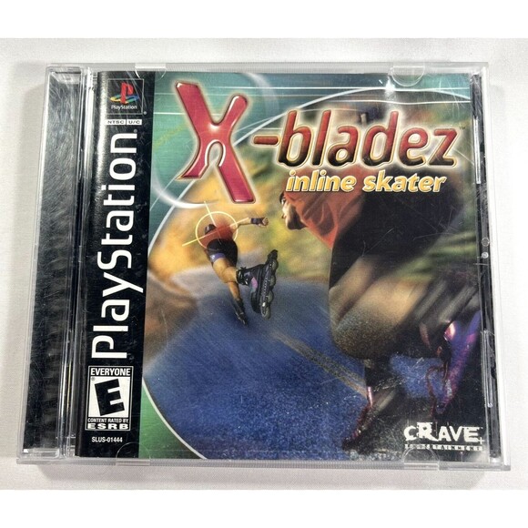 Complete X-Bladez Inline Skater Sony PlayStation 1 Complete with Manual Tested - Picture 1 of 9